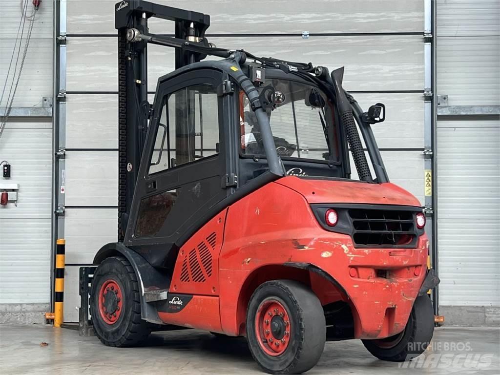 Linde H50D-02 디젤 지게차