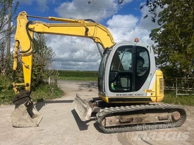 New Holland E 70 SR 중형굴삭기 7톤-28톤