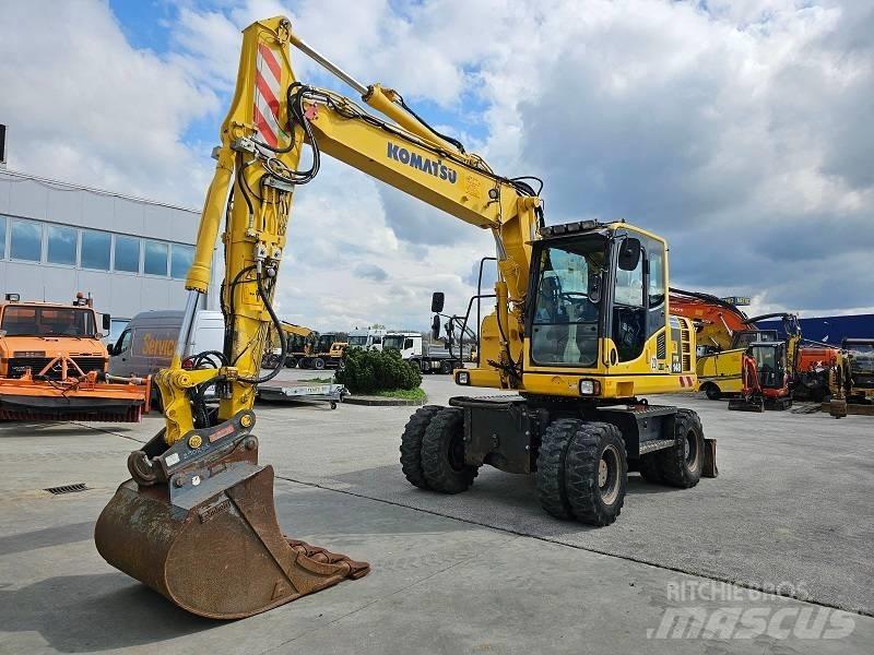 Komatsu PW 148-8  휠 굴삭기