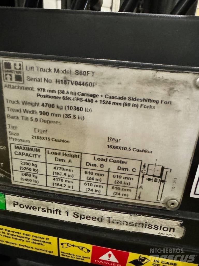 Hyster S 60 FT 그 외 지게차