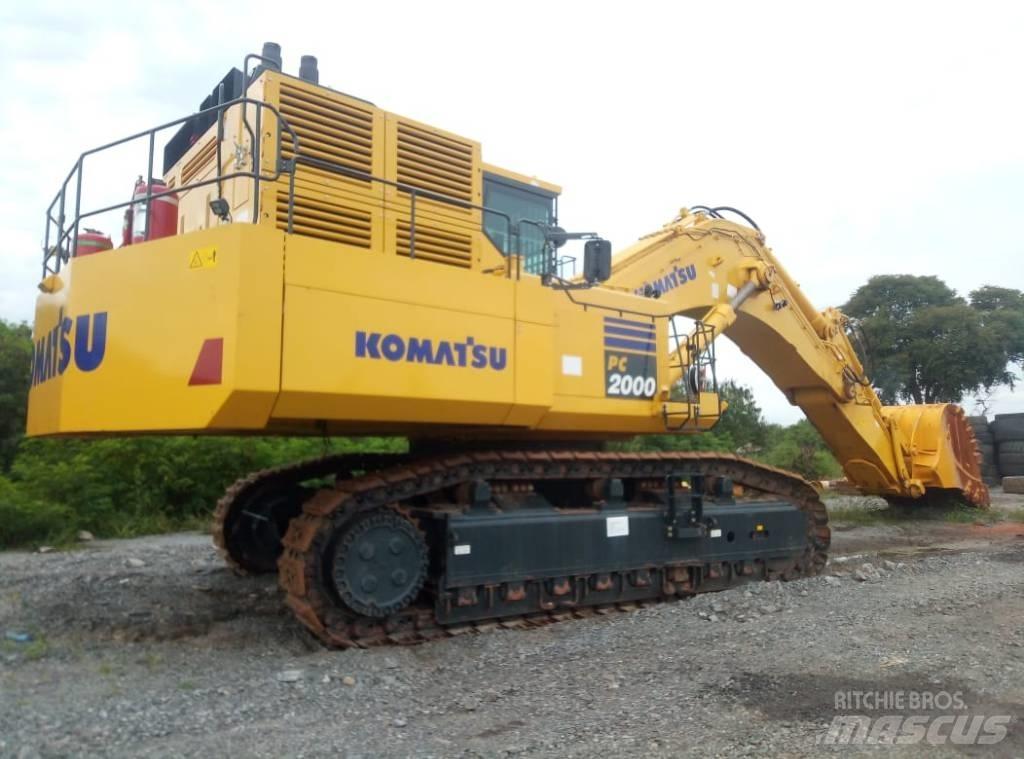 Komatsu PC 2000 대형 굴삭기 29톤 이상