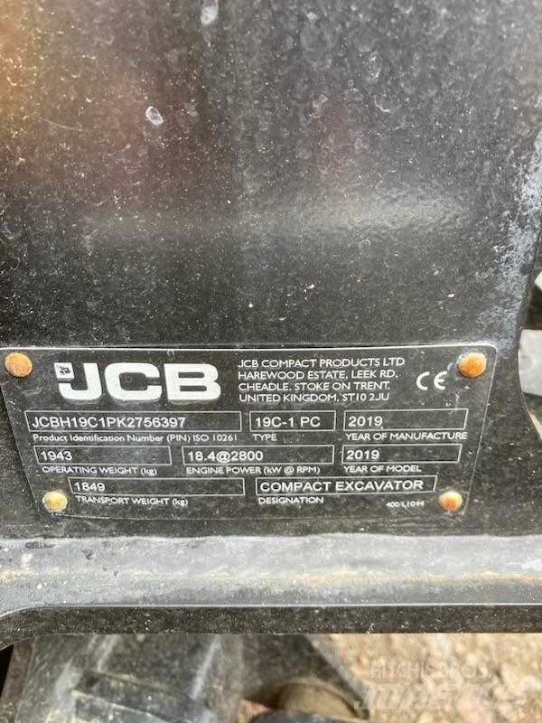 JCB 19 C-1 소형 굴삭기 7톤 미만