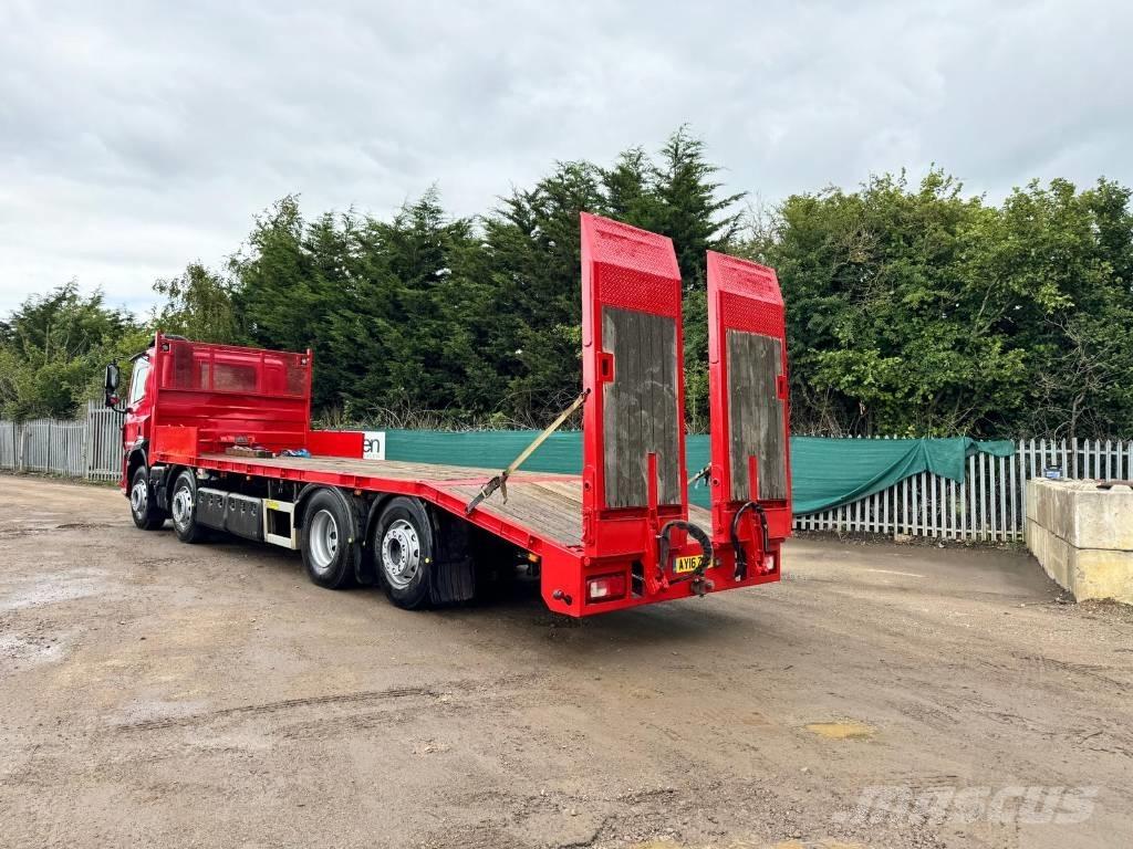 DAF CF 400 플랫베드/윈치 트럭