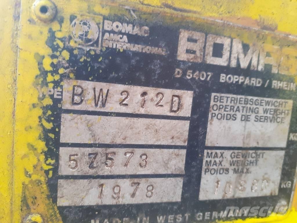 Bomag BW 212 D 토양 다짐기