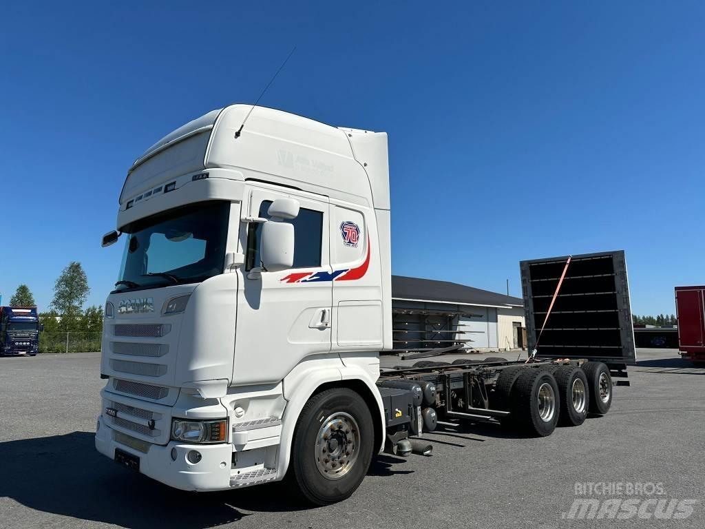Scania R 580 새시 운전실 트럭