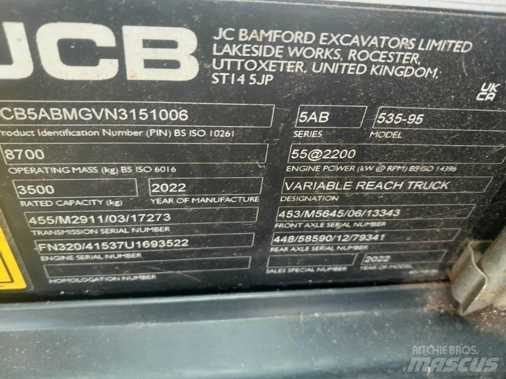 JCB 535-95 텔러 핸들러