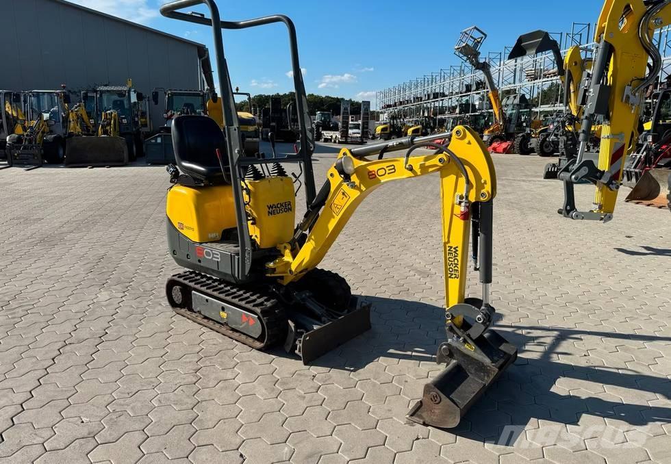 Wacker Neuson 803 대형 굴삭기 29톤 이상
