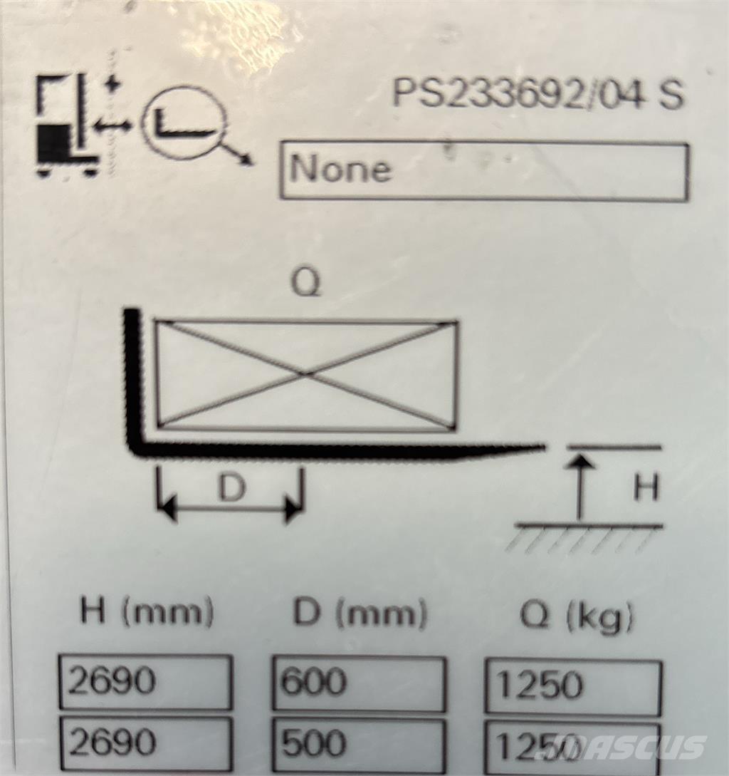 Atlet PS125 포크리프트