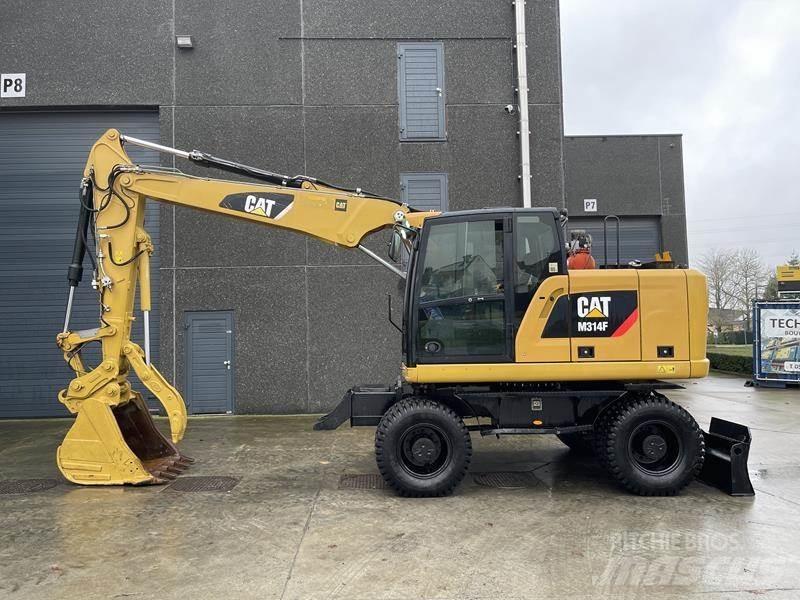 CAT M 314 F  휠 굴삭기