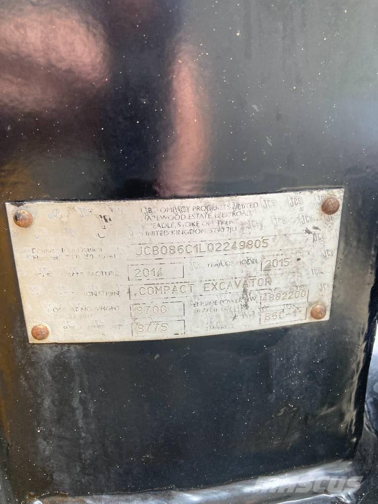 JCB 86 C-1 eco 중형굴삭기 7톤-28톤
