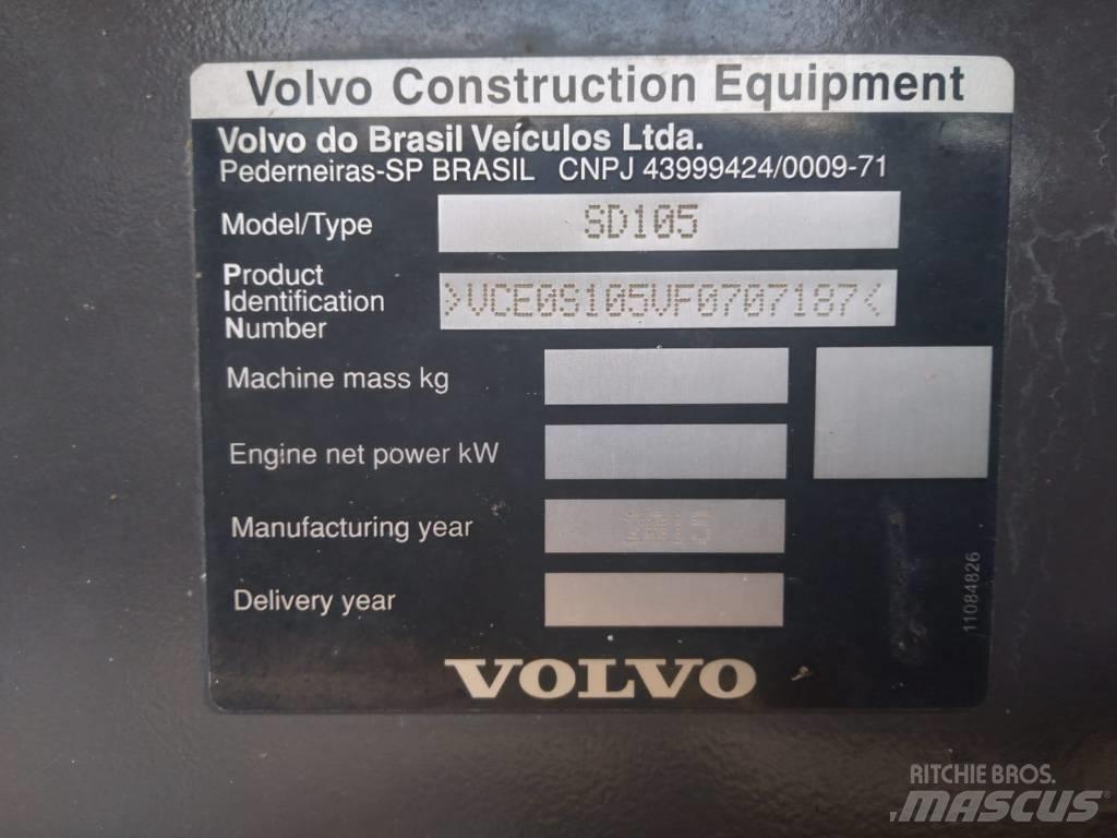 Volvo SD105 토양 다짐기