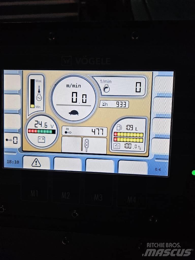 Vögele SUPER 1300-3i 아스팔트 포장장비