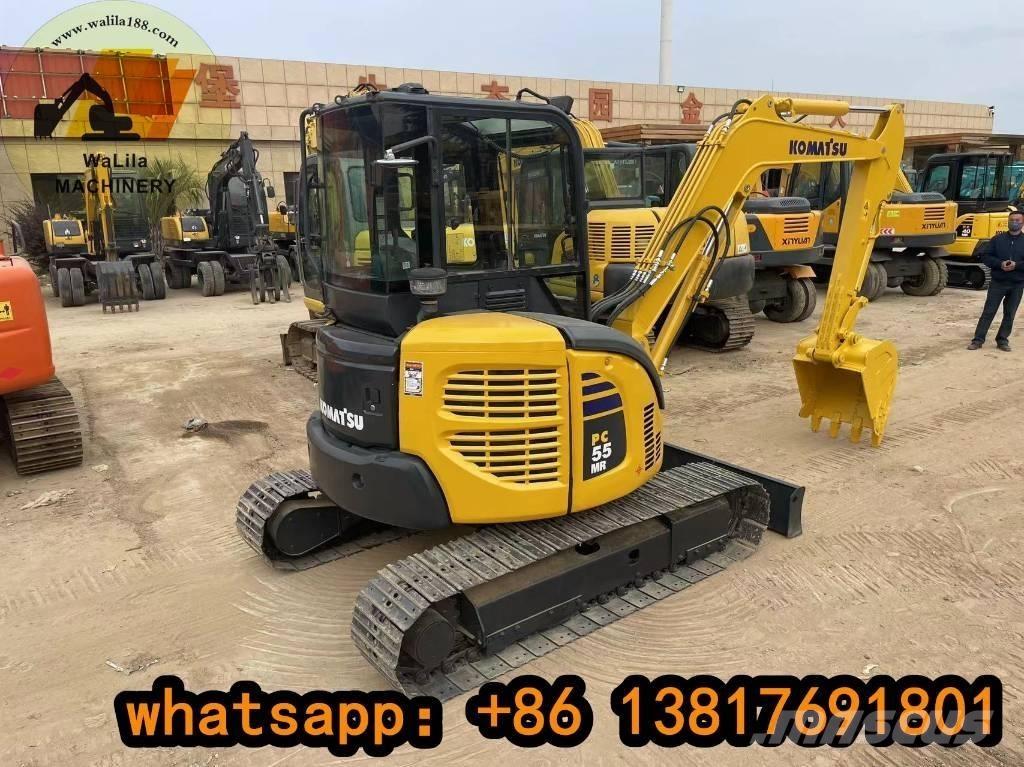 Komatsu PC 55 MR-3 소형 굴삭기 7톤 미만