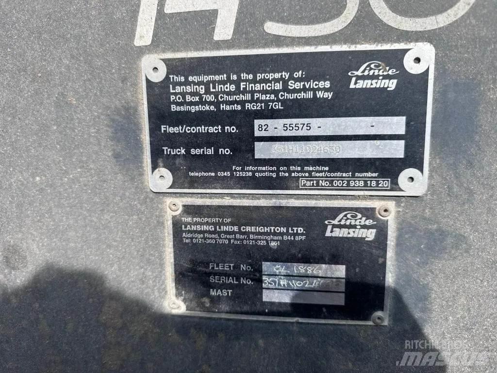 Linde H30D 디젤 지게차