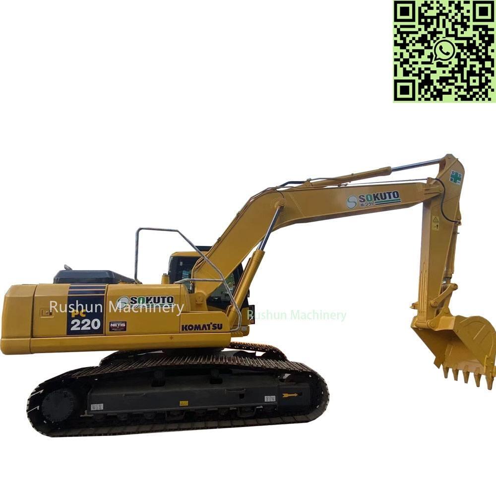 Komatsu PC220-7 대형 굴삭기 29톤 이상