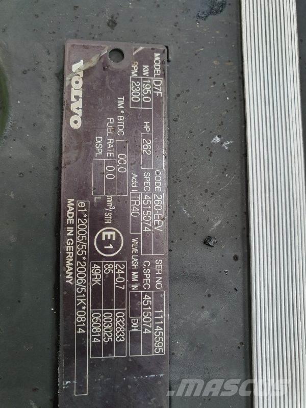 Volvo D7F 엔진