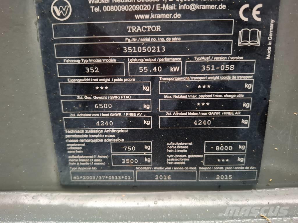 Kramer 8085  휠로우더