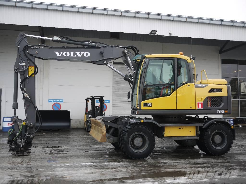 Volvo EW 140 D  휠 굴삭기