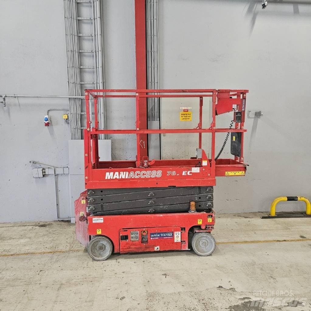 Manitou 78 SEC 가위형 리프트