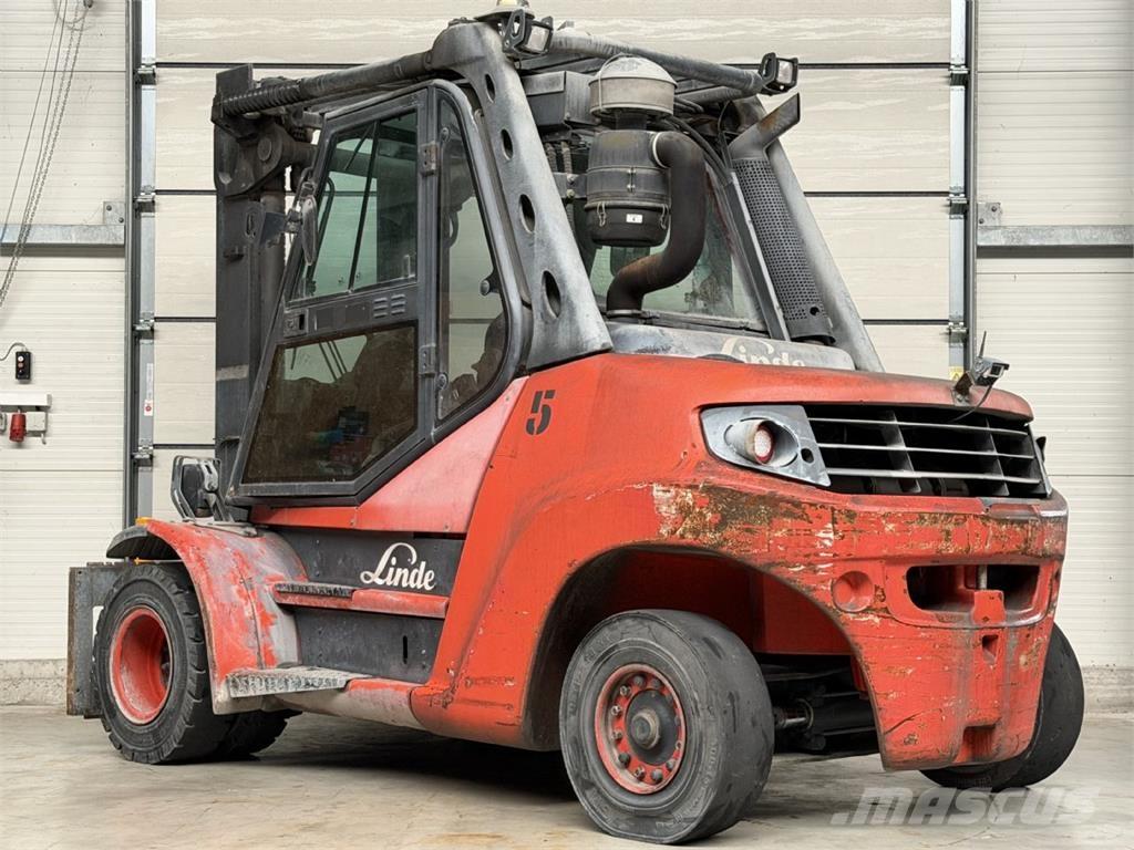Linde H80D-01/900 디젤 지게차