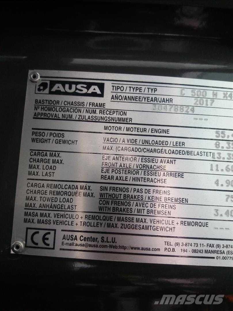 Ausa C500 HX4 험지용 트럭