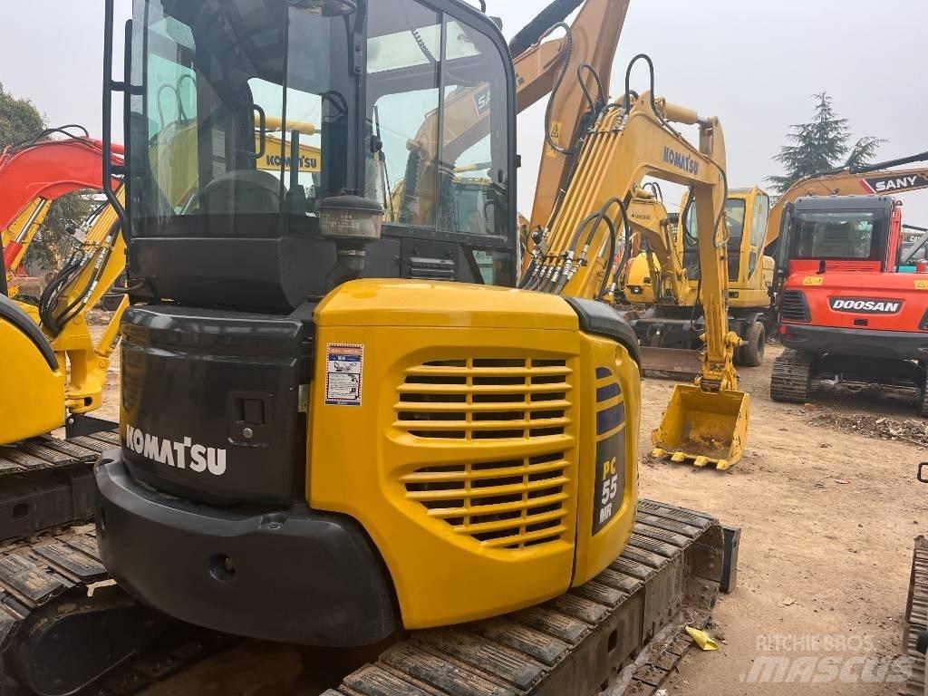 Komatsu PC 55 MR-3 소형 굴삭기 7톤 미만
