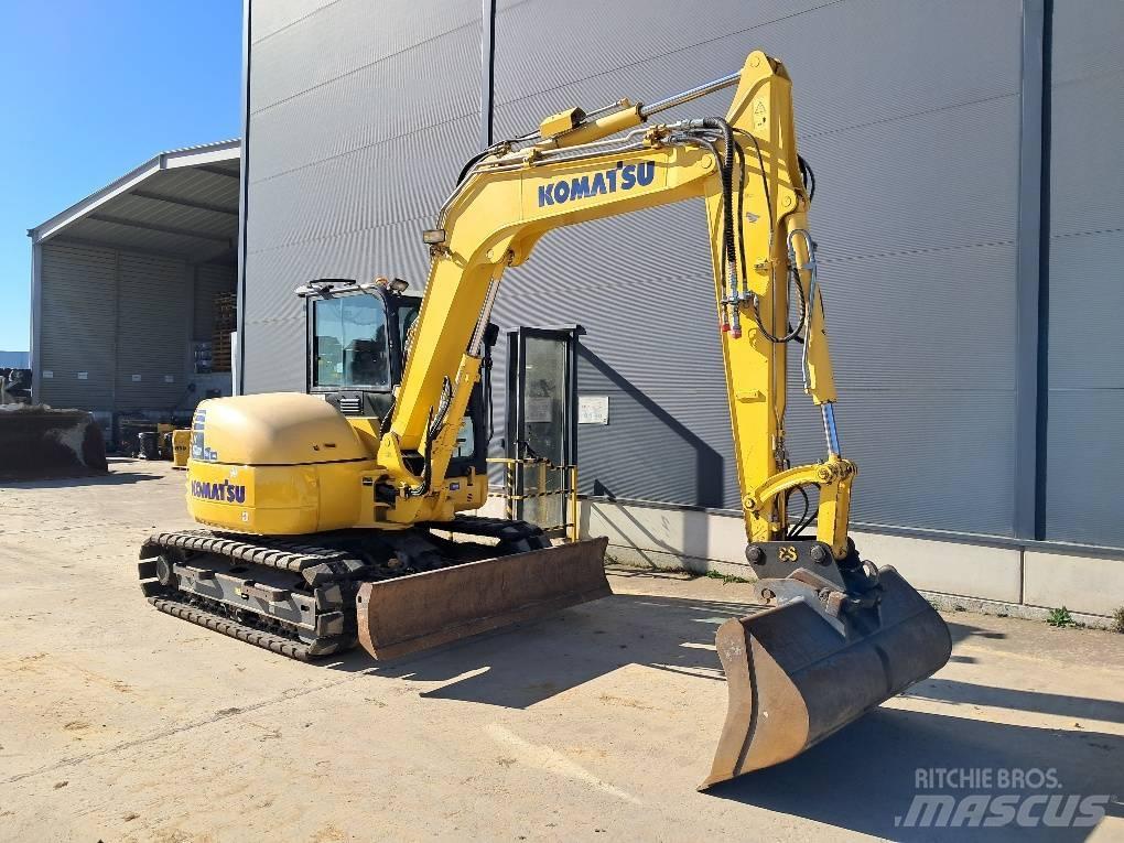 Komatsu PC80MR-5E0 중형굴삭기 7톤-28톤
