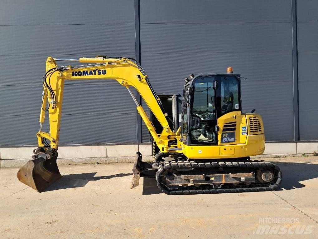 Komatsu PC80MR-5E0 중형굴삭기 7톤-28톤