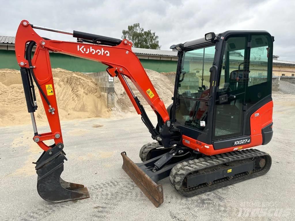Kubota kx 027-4 소형 굴삭기 7톤 미만