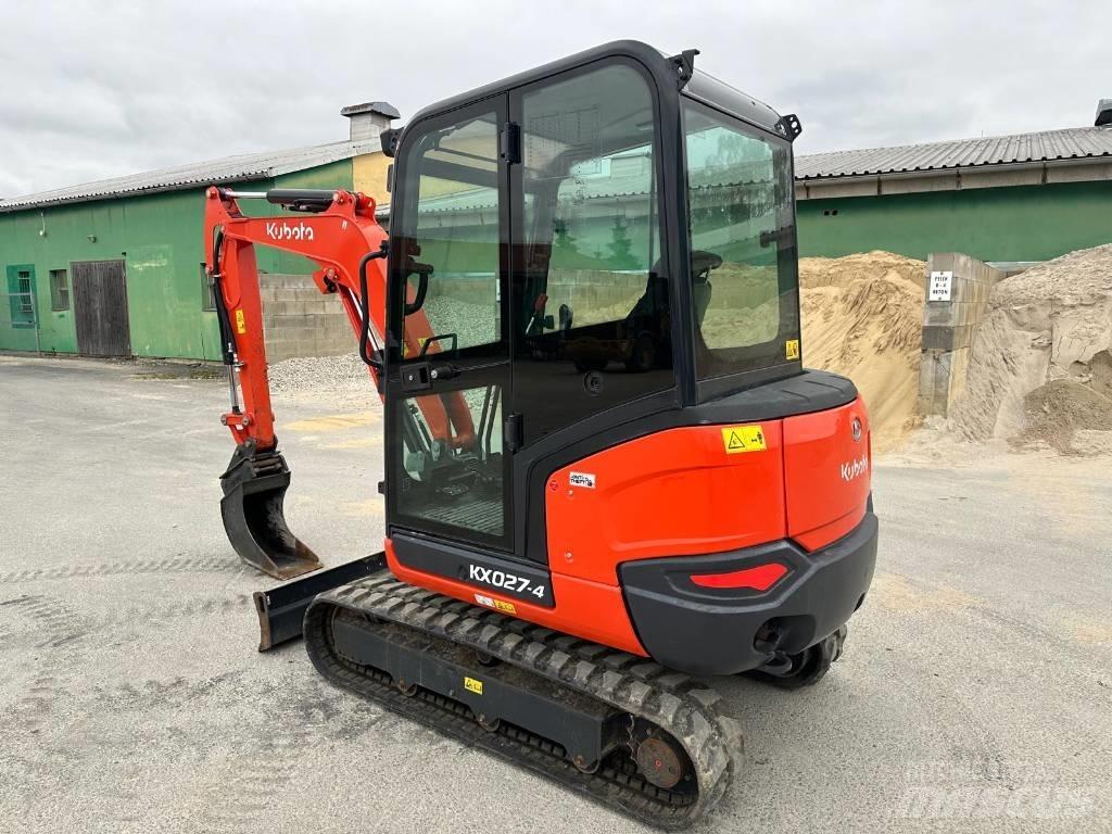 Kubota kx 027-4 소형 굴삭기 7톤 미만