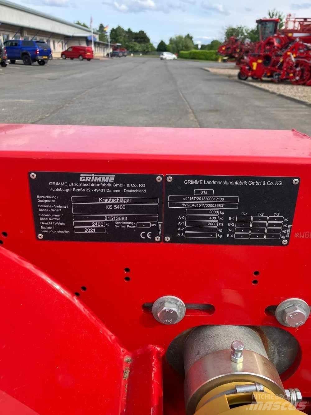 Grimme KS 5400 감자설비 - 기타