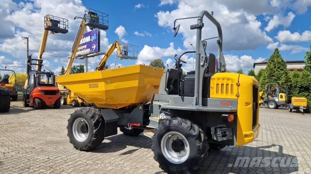 Wacker Neuson DW 60 건설현장 덤프트럭