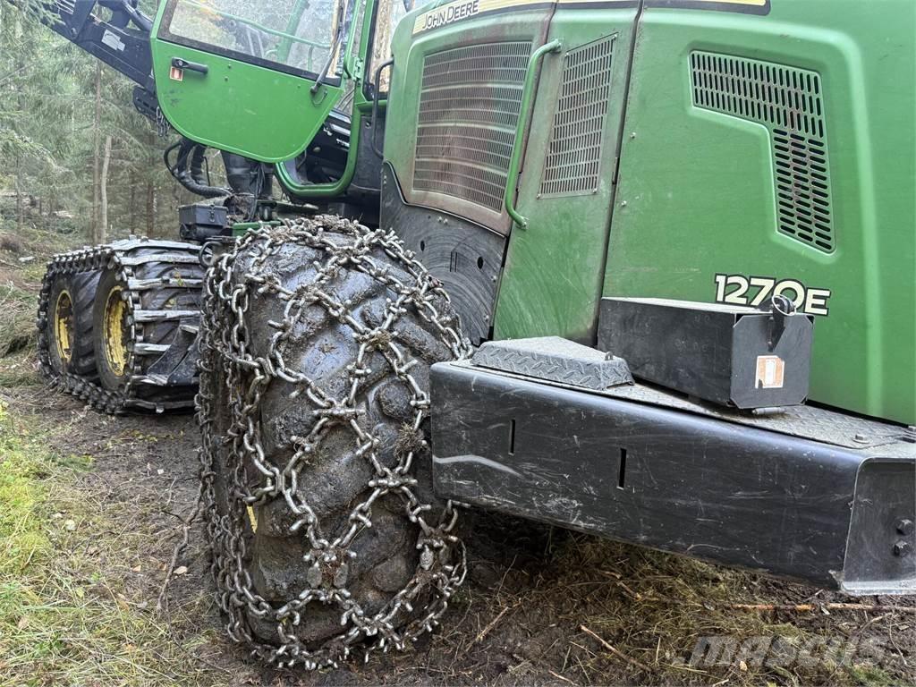 John Deere 1270E 원목 하베스터