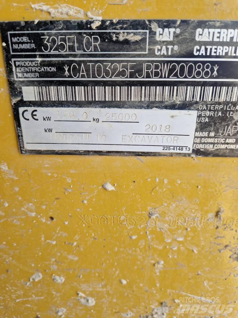 CAT 325 F 대형 굴삭기 29톤 이상