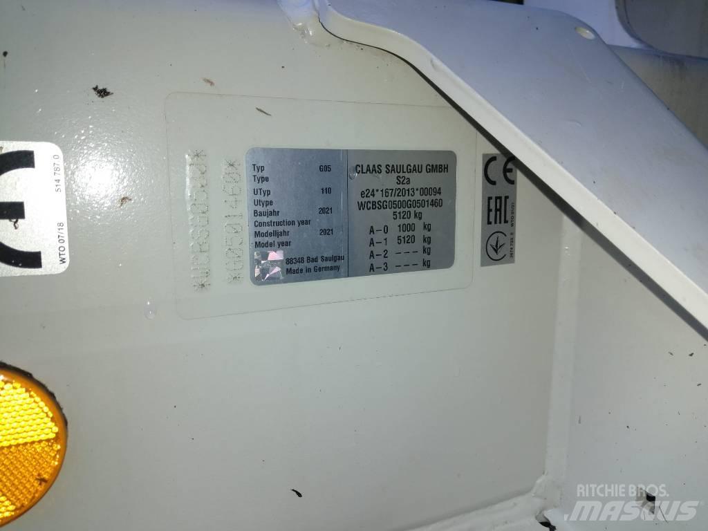 CLAAS Liner 4000 갈퀴 및 테더