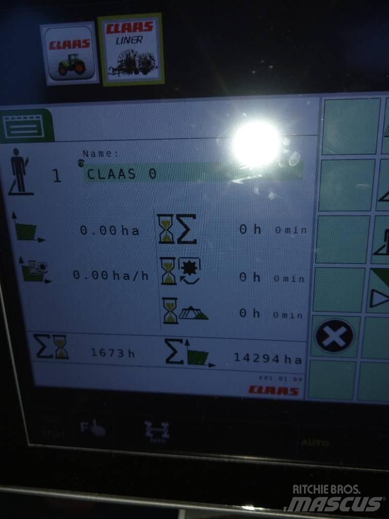 CLAAS Liner 4000 갈퀴 및 테더