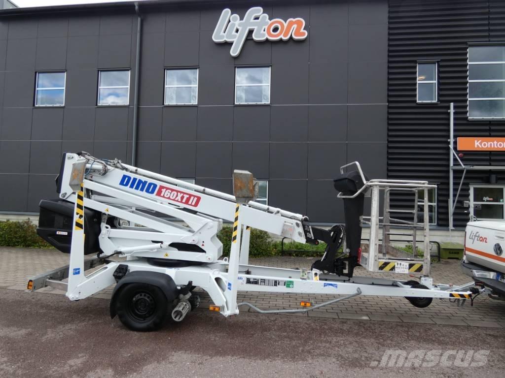 Dino 160 XT Skylift 트레일러 탑재 고소작업대