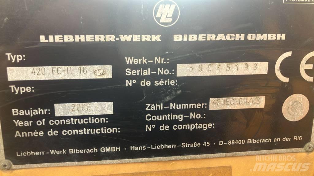 Liebherr 420 EC-H16 타워 크레인