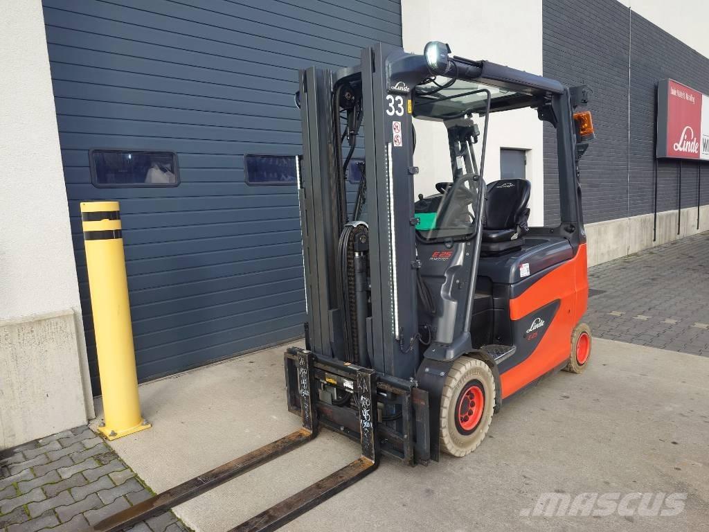 Linde E25/600RH/387 전동 지게차