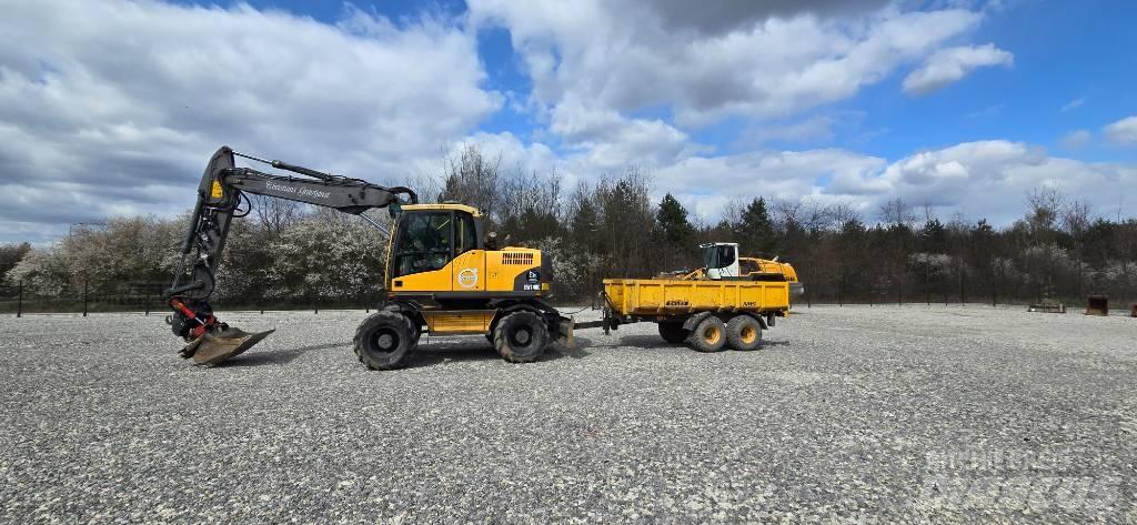 Volvo EW 140 C  휠 굴삭기