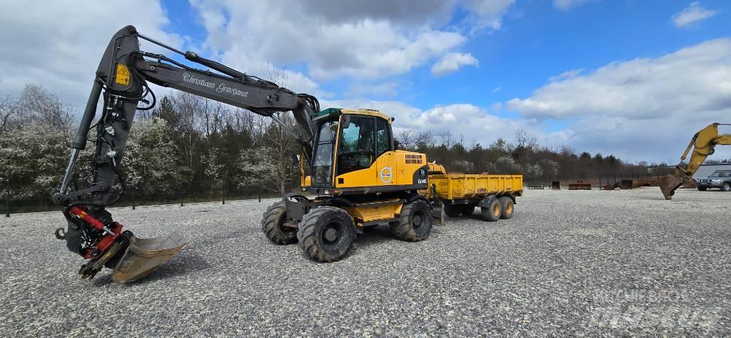Volvo EW 140 C  휠 굴삭기