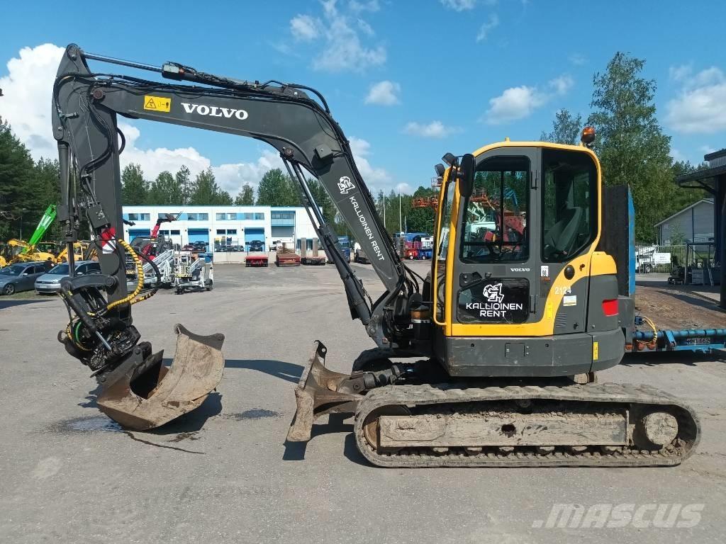 Volvo ECR 88 PLUS 중형굴삭기 7톤-28톤