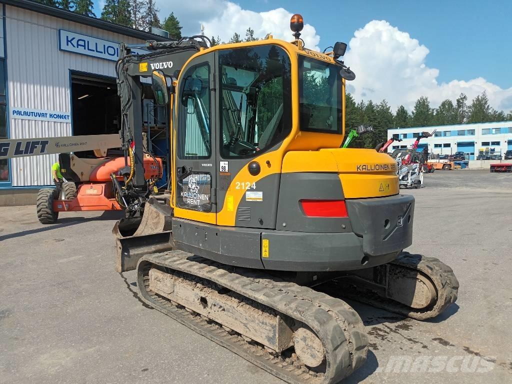 Volvo ECR 88 PLUS 중형굴삭기 7톤-28톤