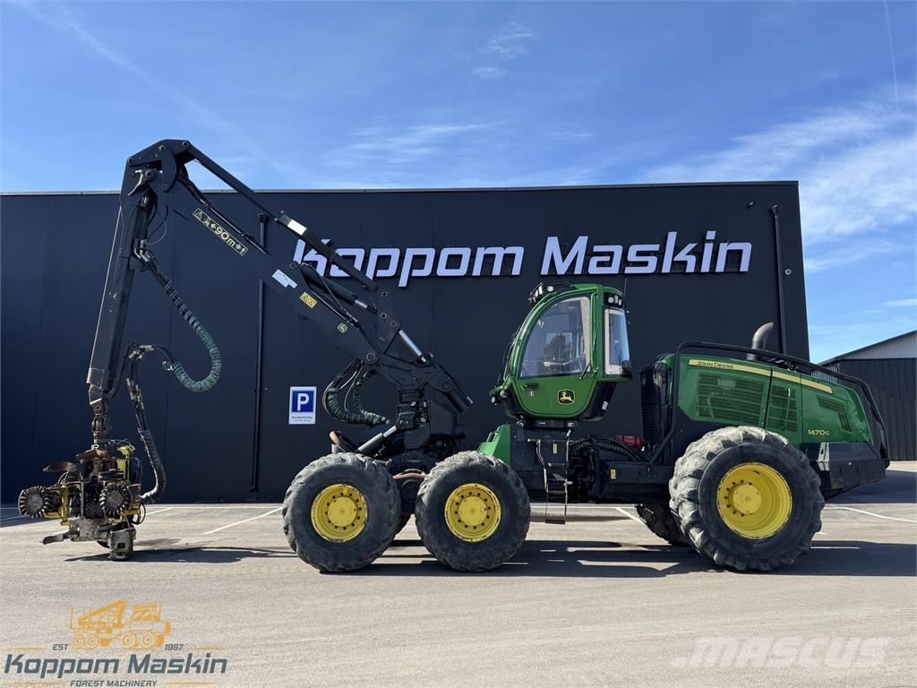 John Deere 1470G 원목 하베스터