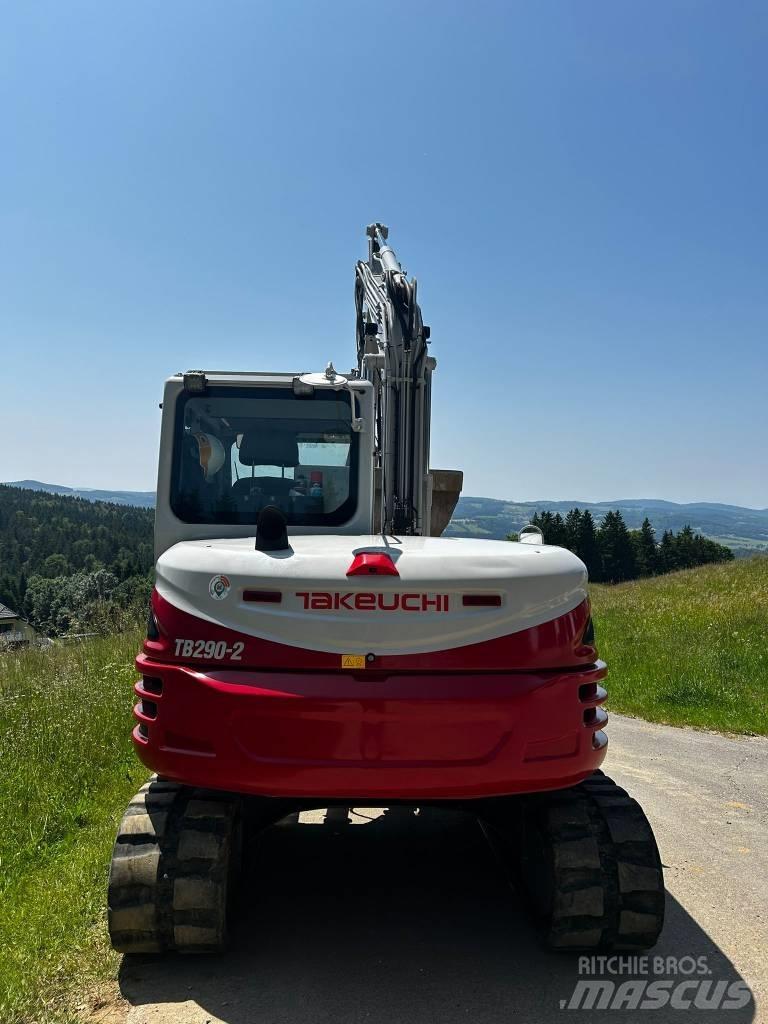 Takeuchi TB 290 중형굴삭기 7톤-28톤