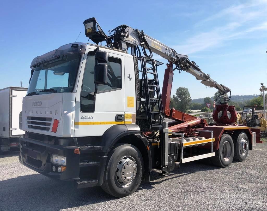 Iveco Stralis 430 케이블 리프트 탈착식 트럭