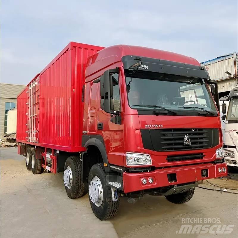 Howo 371 탑차 트럭