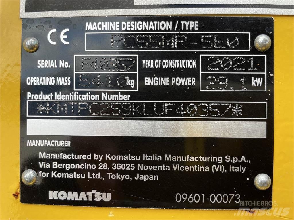 Komatsu PC55MR-5  휠 굴삭기