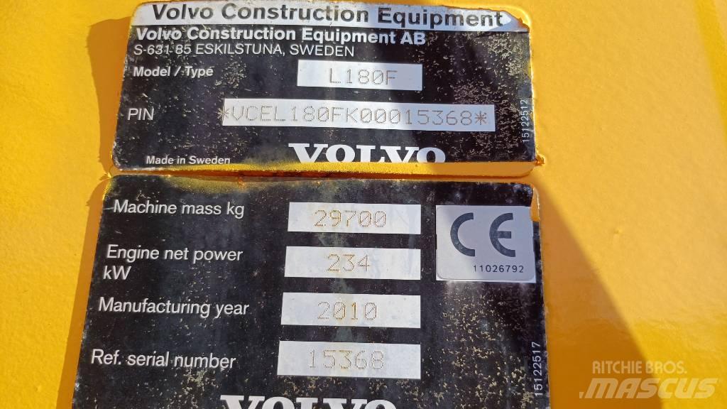 Volvo L 180 F  휠로우더