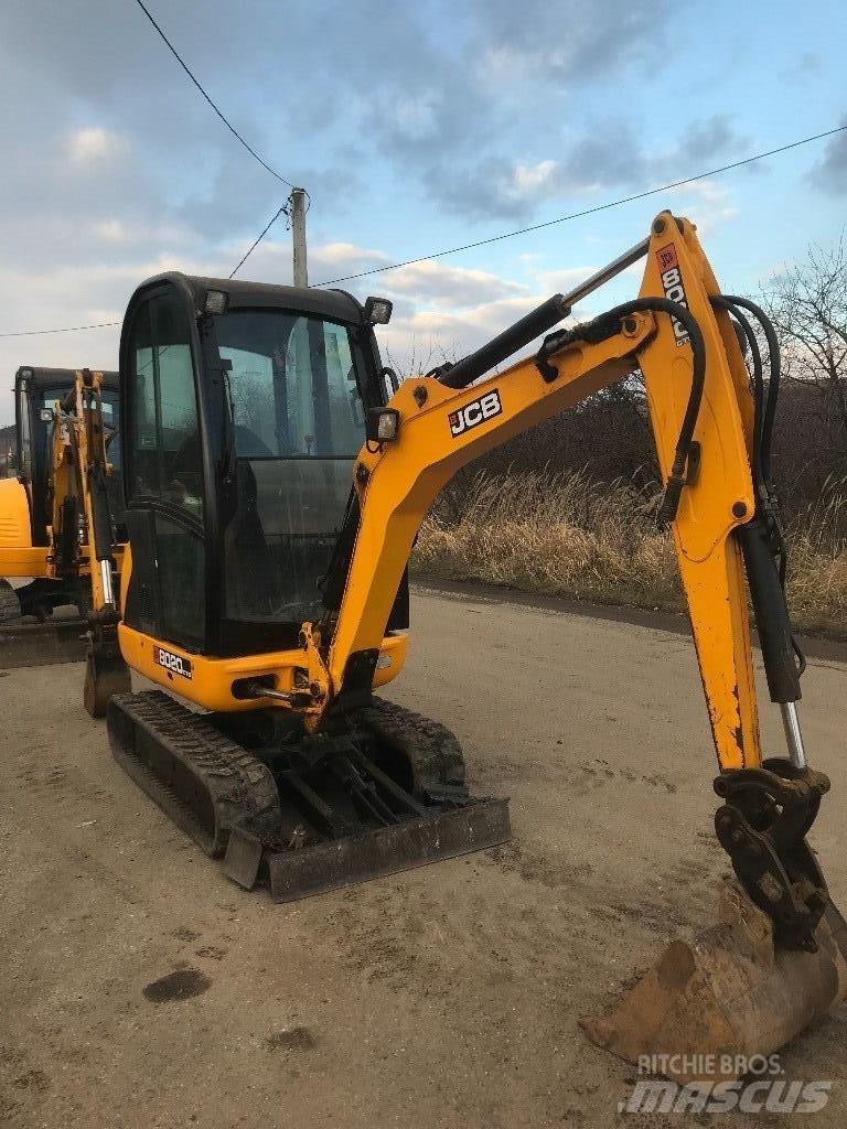 JCB 8020 소형 굴삭기 7톤 미만